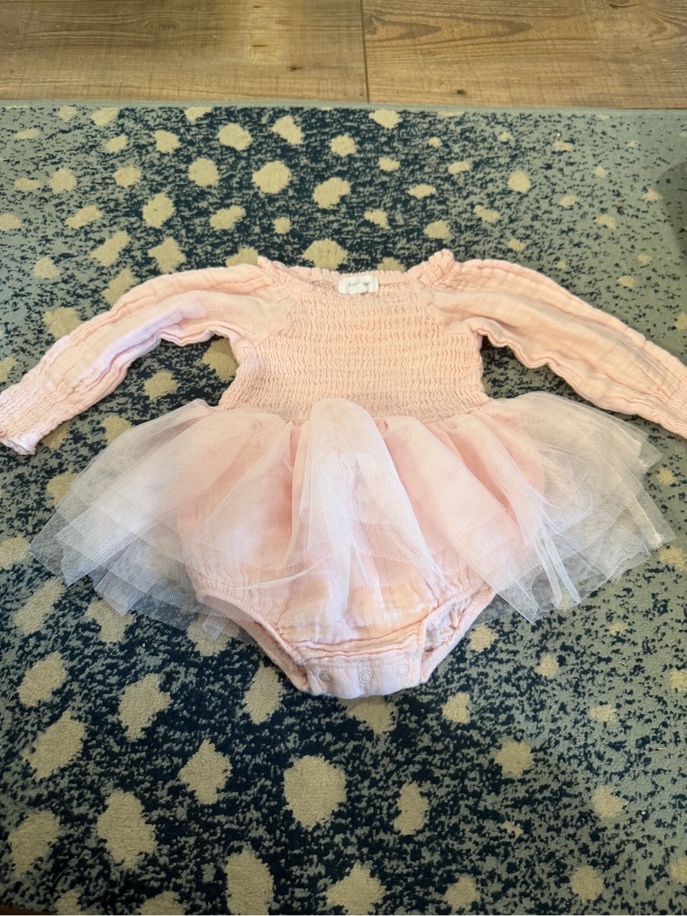 Angel Dear Pink Tulle Tutu Bodysuit